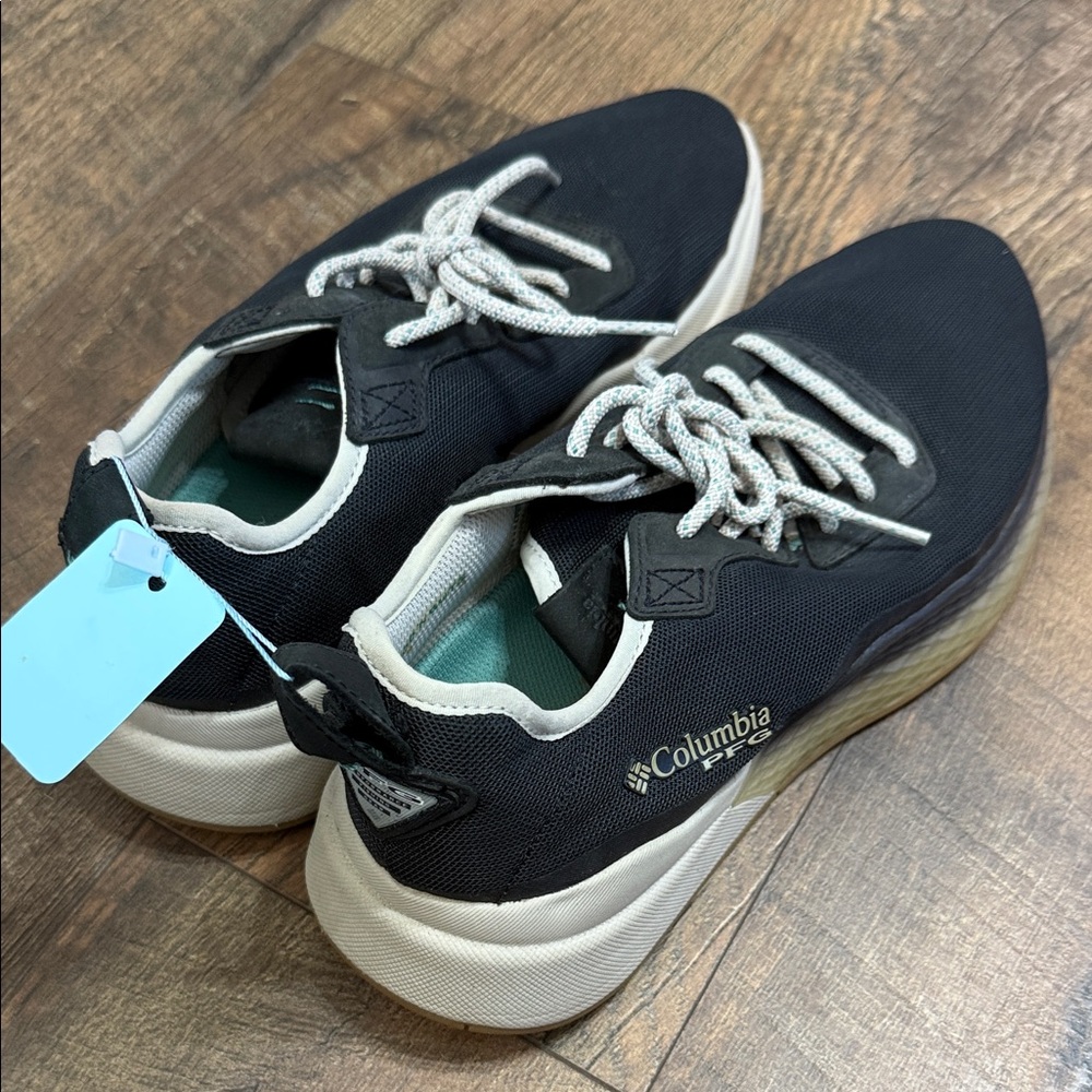 Columbia Black and White Athletic Shoes
